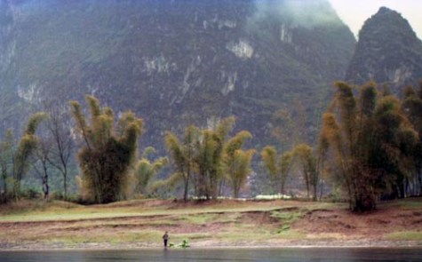 The descent of the Li River