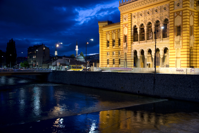 vista da ponte Ćehajas