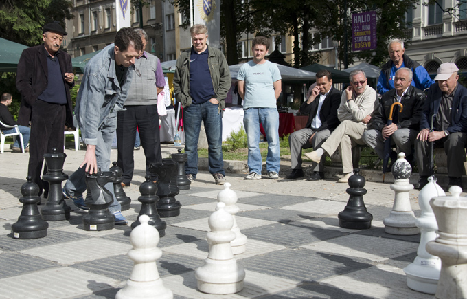uma pausa para o xadrez