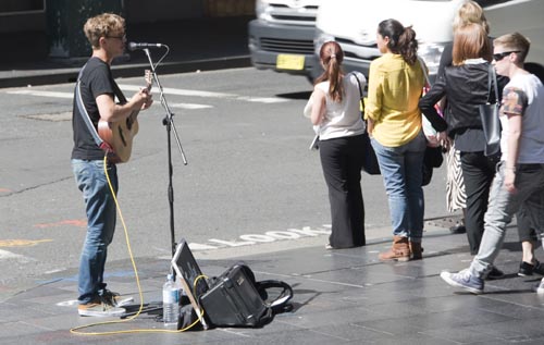 street musician