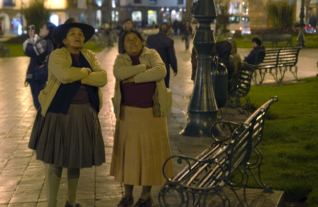 praça no centro de Cusco