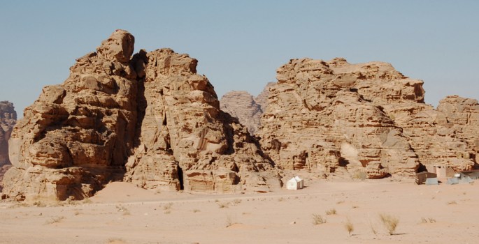 Wadi Rum - acampamento