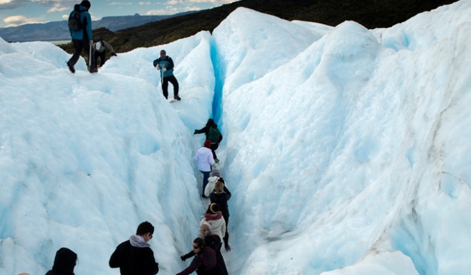 Caminhada pelo Perito Moreno