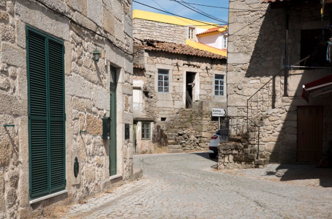 zona antiga da aldeia