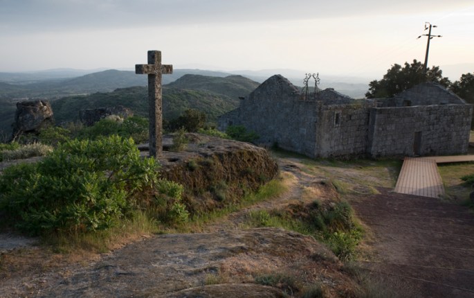 ruínas da igreja da Misericórdia.