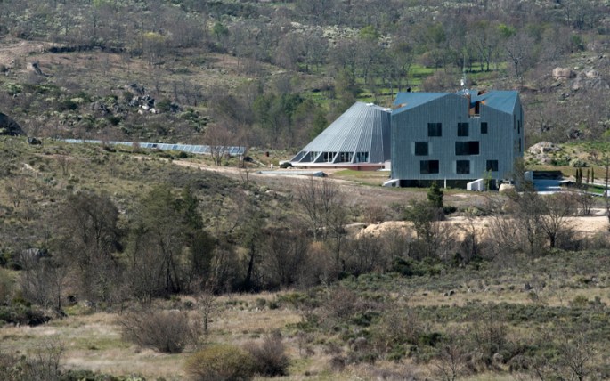 Termas de Cró - vista da encosta