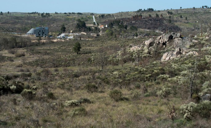 Vista das Termas de Cró