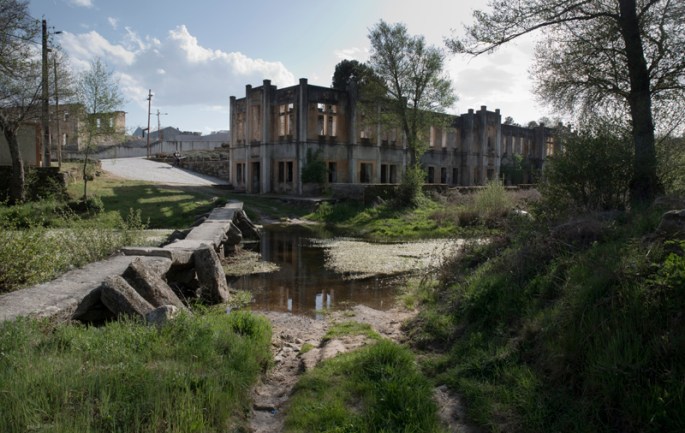 Ruínas das antigas termas