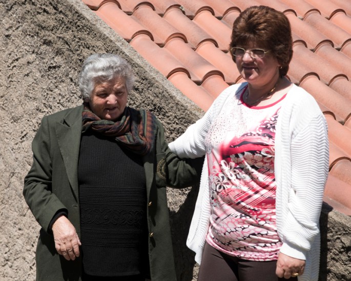 Maria do Céu e a filha