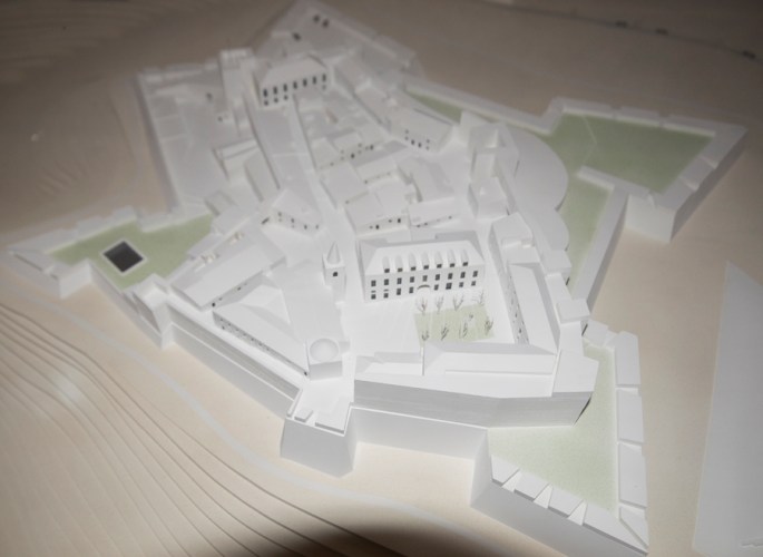 Projecto em exposição no Convento de S. Paulo