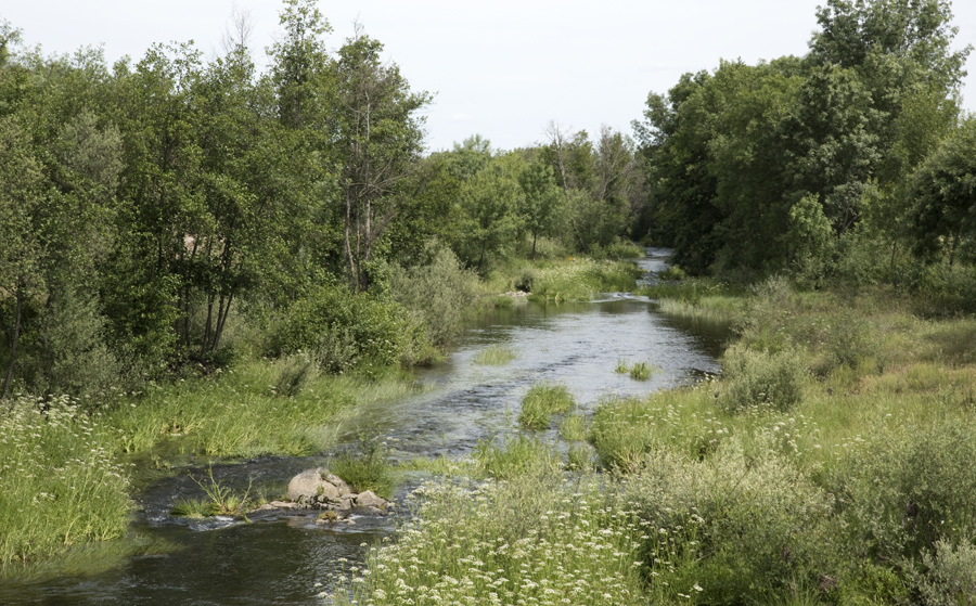 Ribeira antes da fronteira