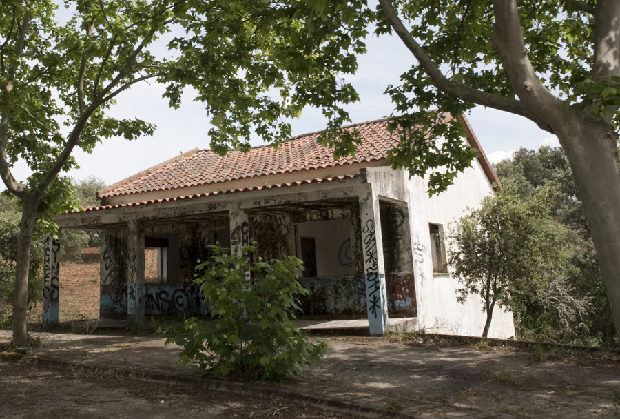 Antigo posto dos carabineiros na fronteira