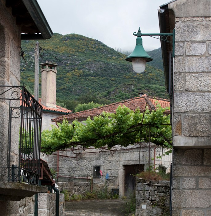Soajo e a vista para a serra