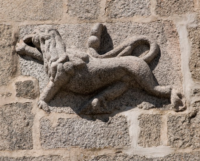 Leão de Judá na Casa do Gato Preto