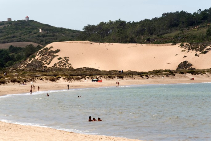 A duna vista de S. Martinho do Porto