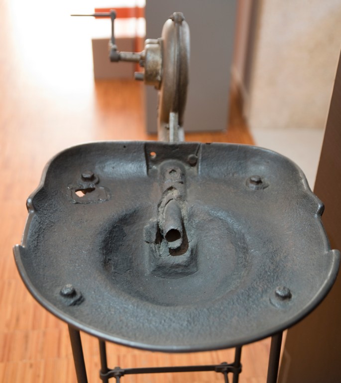 Máquina utilizada pelos canteiros