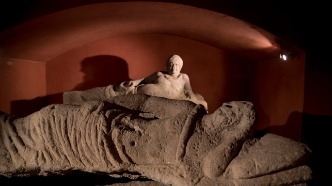 Sarcófagos etruscos