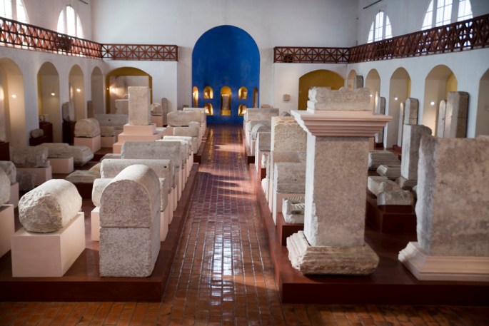 Peças romanas do Museu