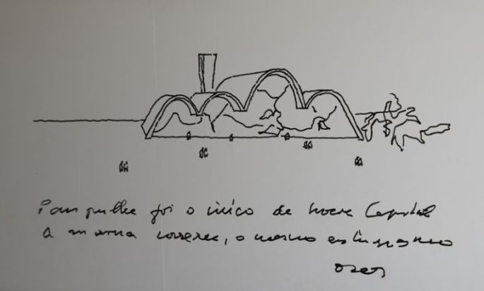 Casa do Baile - mural de Niemeyer