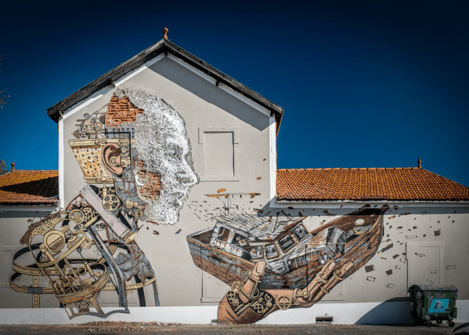 Vhils e Pixelpancho © CML | DMC | DPC | José Vicente 2013