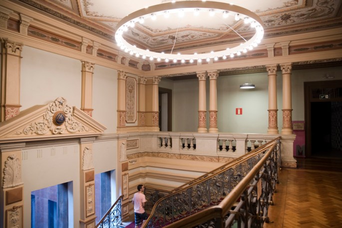 Interior do Museu Vale