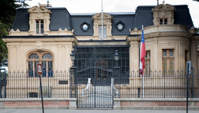 Museu de Punta Arenas na praça central