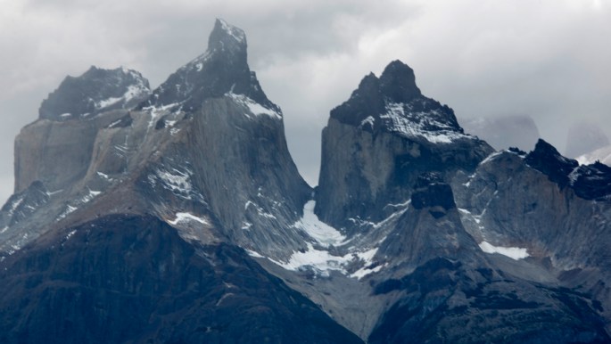 Formação de glaciares no topo das torres