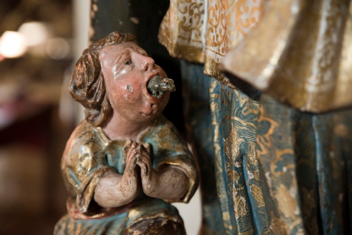 Estátua com mistério por descobrir