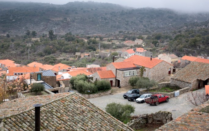 Marialva vista das muralhas do castelo
