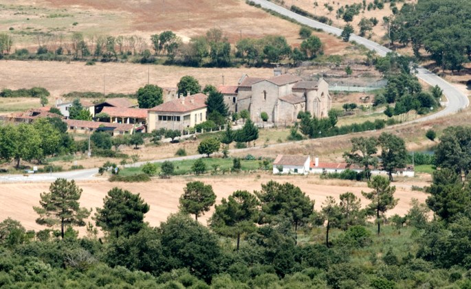 Vista do alto de Castelo Rodrigo