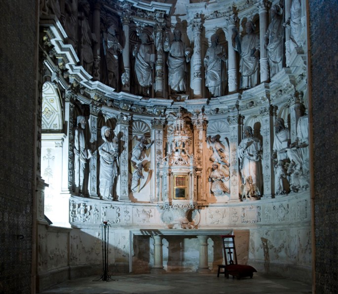 Trabalho de João de Ruão no Santíssimo Sacramento