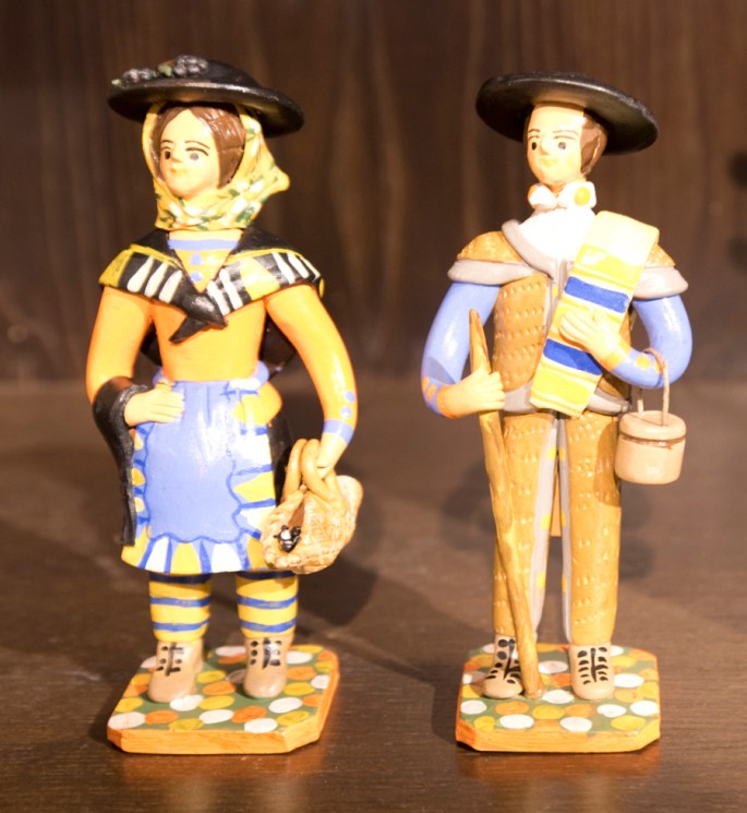 Profissões com trajes regionais