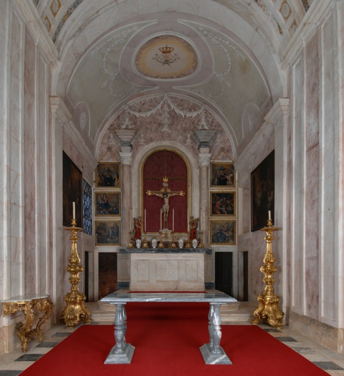 Capela, Altar Mor - © J.Real Andrade/MBCB, Arquivo Fotográfico