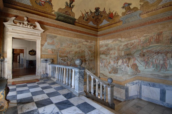 Escadaria Nobre - © J.Real Andrade/MBCB, Arquivo Fotográfico