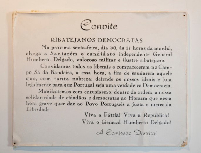 Apoio à candidatura de Humberto Delgado