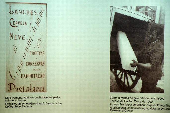 Informação sobre produção e distribuição de gelo