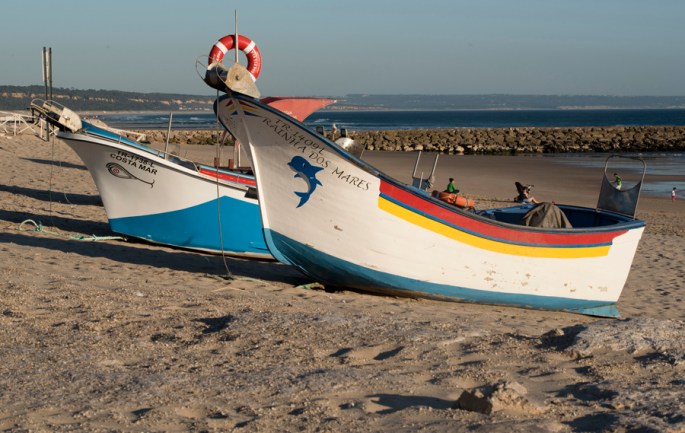 Barcos de arte xávega