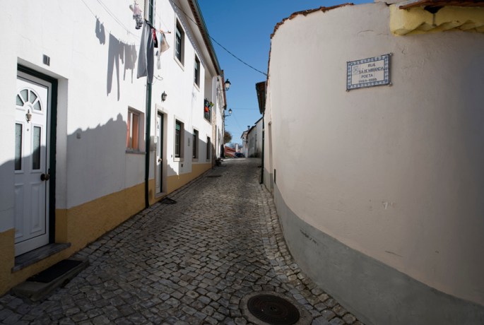 Rua no centro histórico