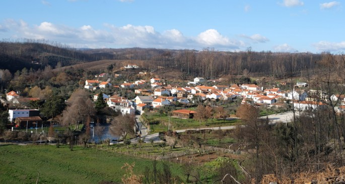 Vista do alto da serra