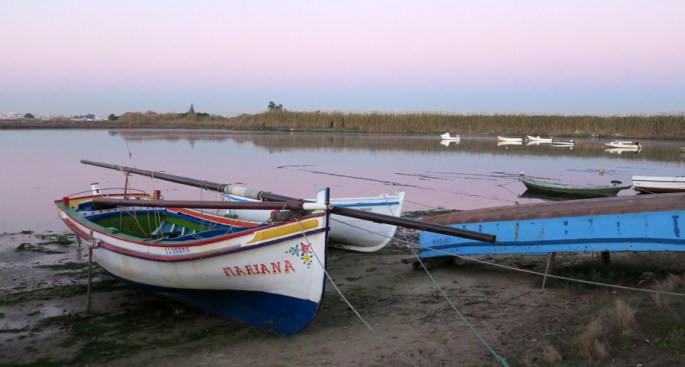 Cais próximo do antigo moinho de maré