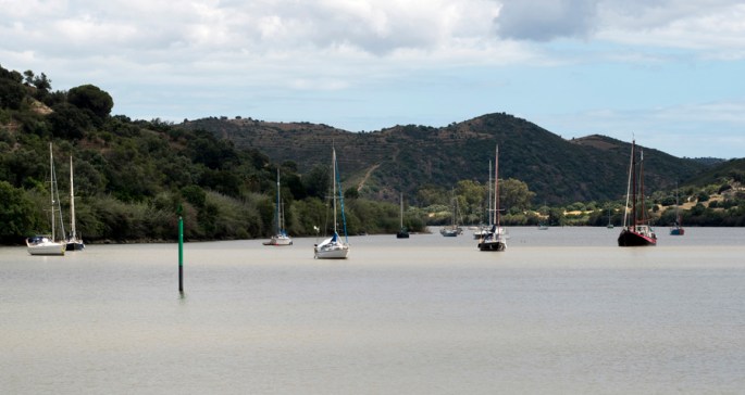 Veleiros no Guadiana