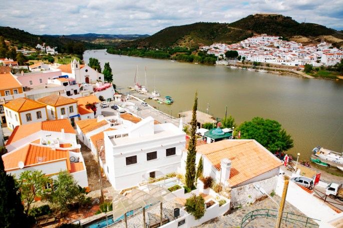 Vista do castelo de Alcoutim