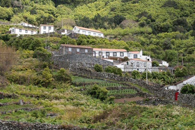 Casas na encosta