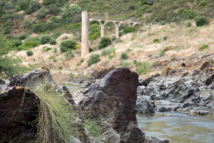 O ambiente do Pulo do Lobo antes da catarata