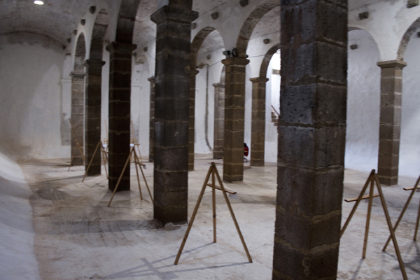 Uma sala de exposições inédita