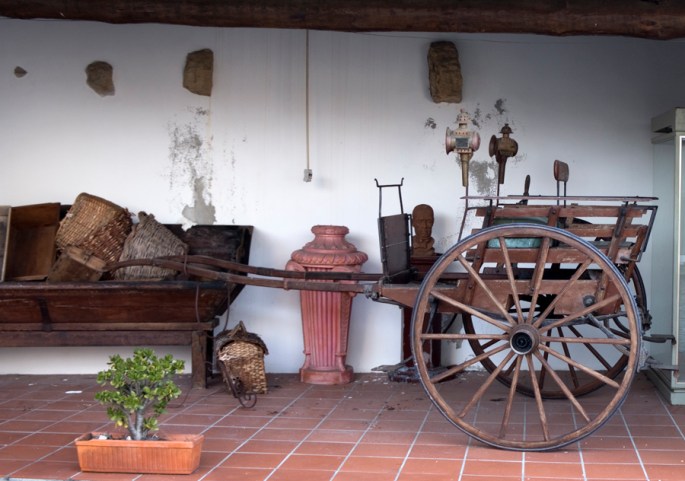 Objectos de uma casa agrícola