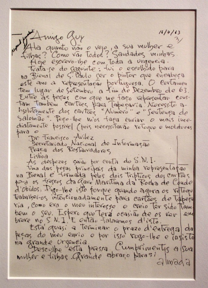 Carta de Almada Negreiros