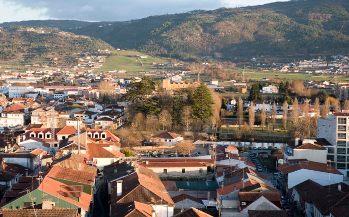 As serras que cercam Chaves