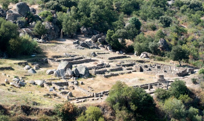 Vista do Prazo a partir da estrada