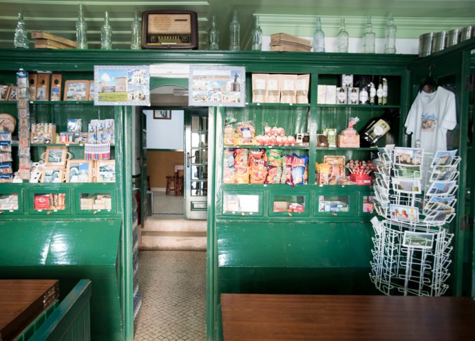 Interior da mercearia